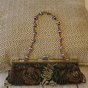 Women's beaded handbags, wristlet